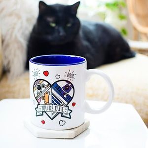Star Wars R2D2 BB8 “You R2 Cute” 20oz Ceramic Mug
